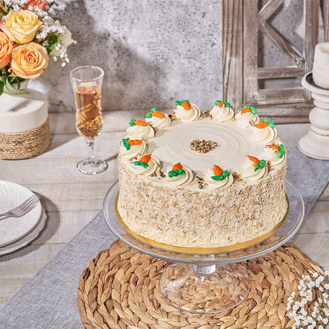 Large Carrot Cake, carrot cake gift, carrot cake, cake gift, cake, dessert gift, dessert, Canada delivery