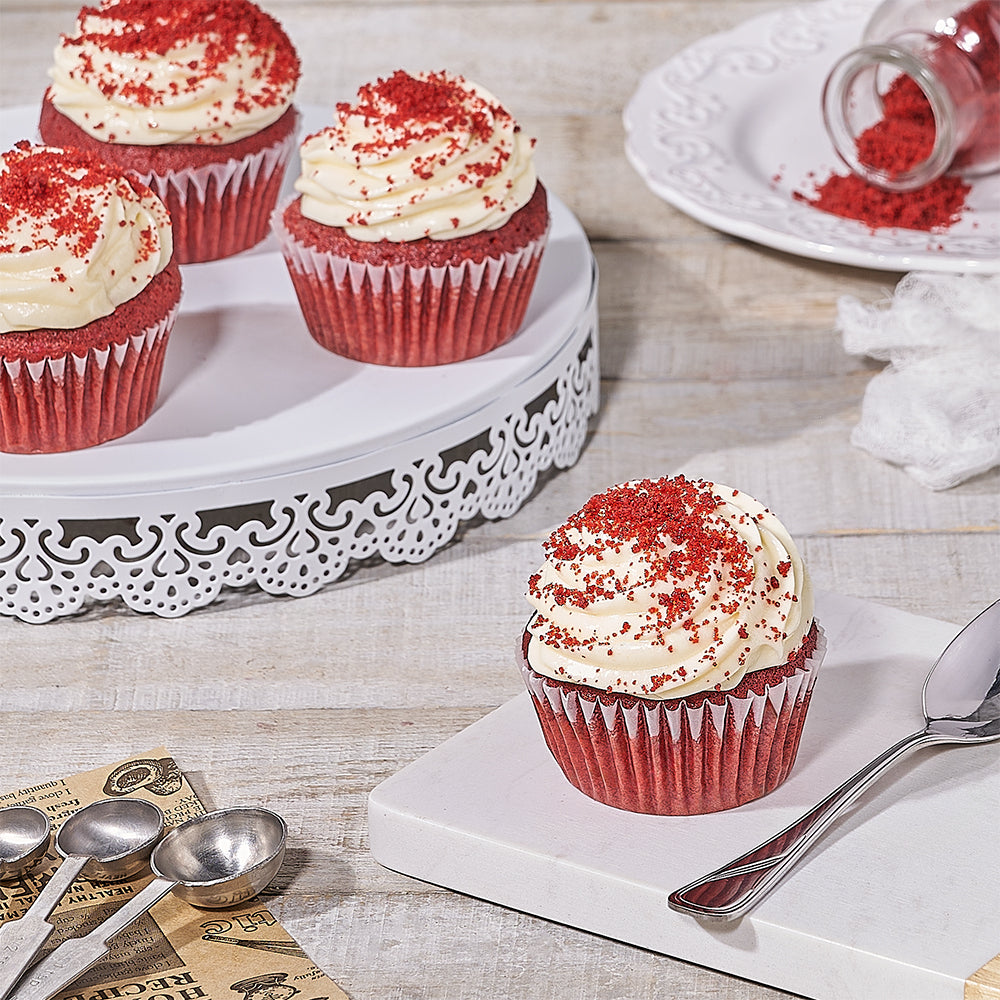 Red Velvet Cupcakes, cupcake gift, cupcake, dessert gift, dessert, Canada delivery