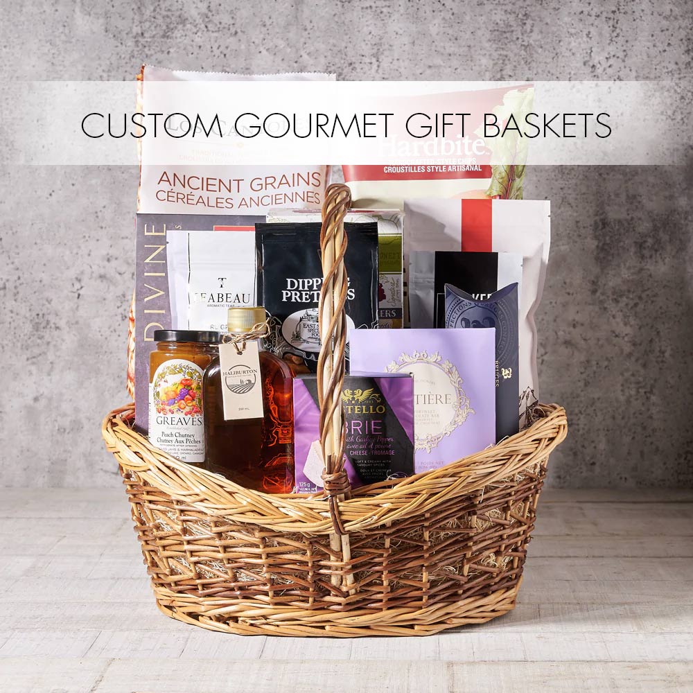 Custom Gourmet Gift Baskets