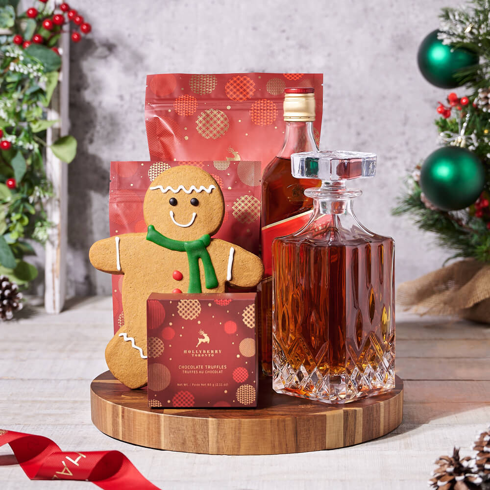 Holiday Liquor & Chocolate Gift Set