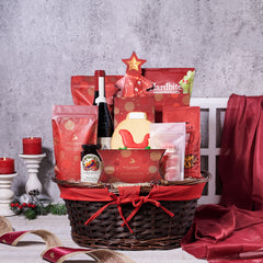 Under the Christmas Tree Wine Gift – Christmas gift baskets – US